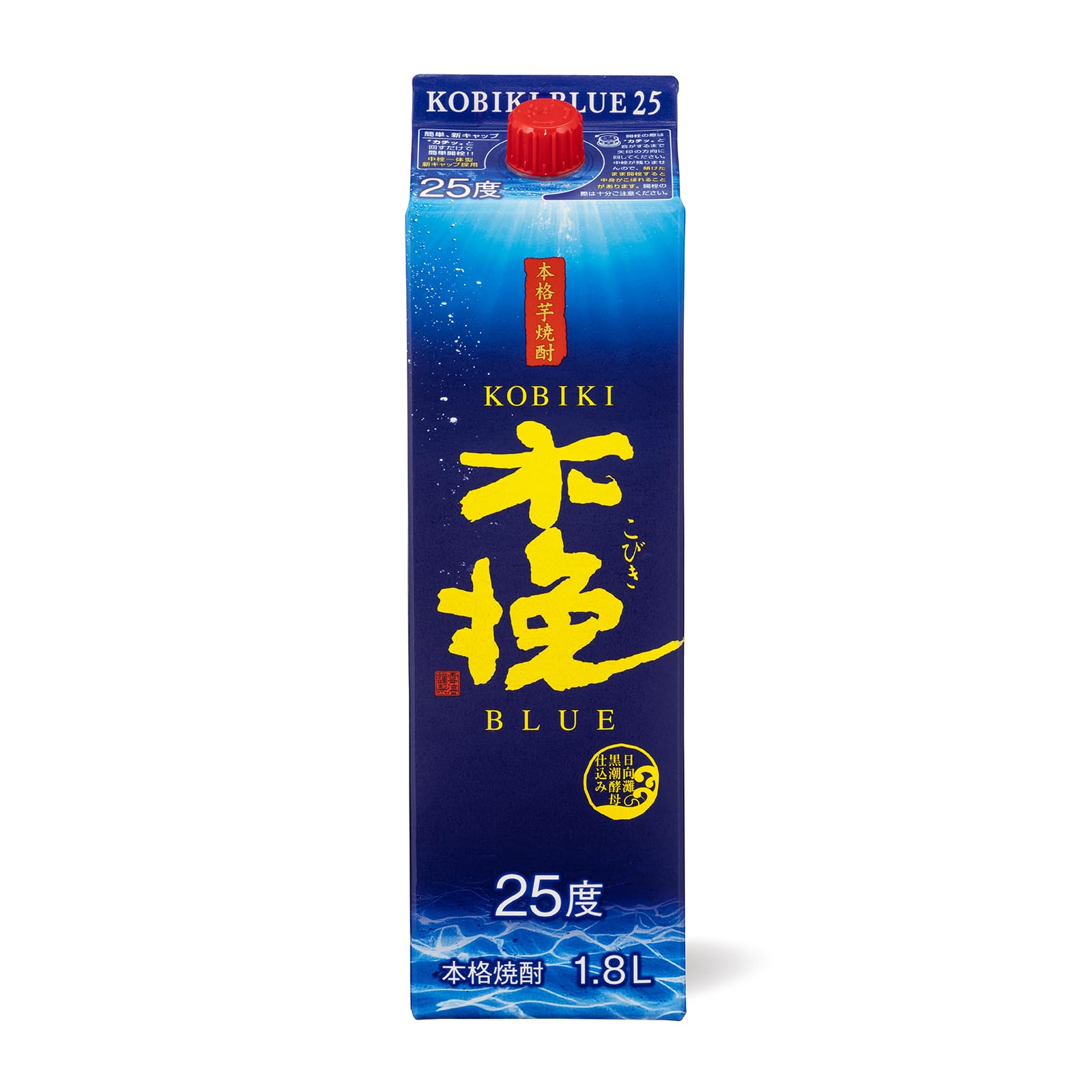 Amazon.co.jp: 雲海酒造 木挽BLUE 芋焼酎 パック [ 焼酎 25度 宮崎県